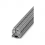 Phoenix 3100305 κλέμα διέλευσης MT 1.5, βιδωτή σύνδεση, 1,5 mm², 500 V, 17,5 A, ράγα DIN, γκρι