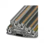 Phoenix 3213949 PTI 2,5-PE/L/L κλέμα σειράς πολλαπλών επιπέδων, Push-in, 3 επίπεδα, 6 συνδέσεις, 2,5 mm², 400 V, 24 A, γκρι