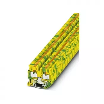 Phoenix Contact MPT 1,5/S-PE Μίνι ακροδέκτης γείωσης, Push-in, 1,5 mm², Πράσινο-Κίτρινο, 3248110
