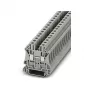 Phoenix Contact 3044131 UT 6 κλέμα διέλευσης, σύνδεση βίδας, 6 mm², 1000 V, 41 A, γκρι