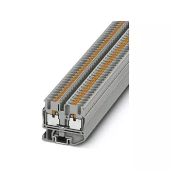 Phoenix Contact MPT 2.5 μίνι κλέμα διέλευσης, σύνδεση Push-in, 2,5 mm², 500 V, 24 A, γκρι