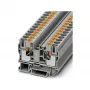 Phoenix 3212120 PT 10 Κλέμα Διέλευσης Push-in, 10 mm², γκρι