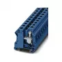 Phoenix Contact UTI 16 BU Ακροδέκτης Εγκατάστασης, Μπλε, 16 mm², Σύνδεση Βίδας, Τοποθέτηση σε Ράγα DIN