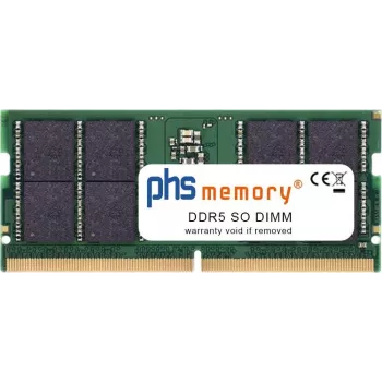 PHS-memory 32GB DDR5 5600MHz SO-DIMM Μνήμη για Asus ROG Strix G614FR-TS417W (SP621519)