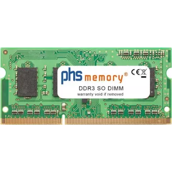 PHS-memory 4GB DDR3L 1600MHz SO-DIMM μονάδα μνήμης βασισμένη σε Samsung M471B5173EB0-YK0 SP157520
