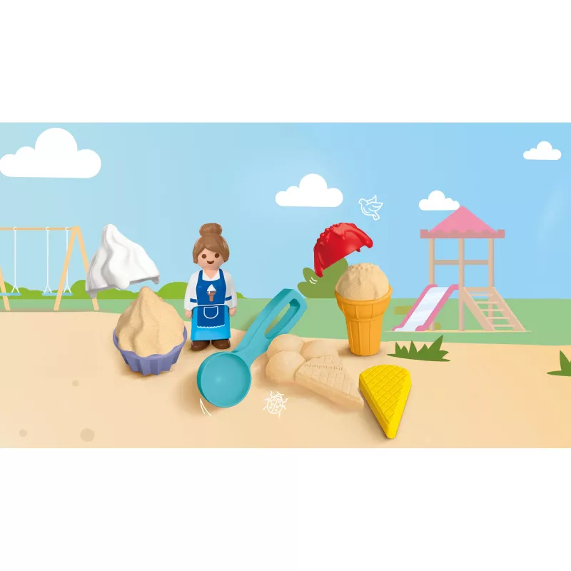 PLAYMOBIL 72006 JUNIOR Παγωτατζίδικο Άμμου