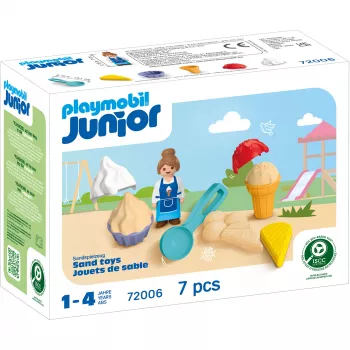 PLAYMOBIL 72006 JUNIOR Παγωτατζίδικο Άμμου