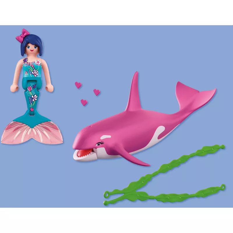 Playmobil 72106 Fantasy & Magic Orca με γοργόνα