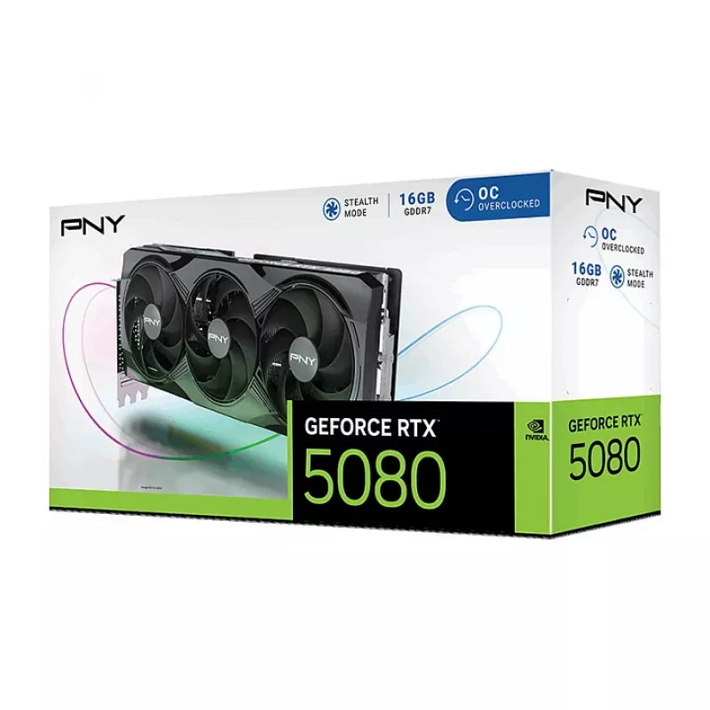 PNY GeForce RTX 5080 OC Κάρτα Γραφικών - GeForce RTX 5080