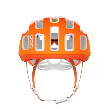 POC Ventral Lite ποδηλατικό κράνος Medium Fluorescent Orange/AVIP White