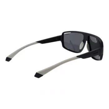 Polaroid PLD 7054/S ανδρικό ορθογώνιο γυαλί ηλίου - ματ μαύρος σκελετός, πράσινοι πολωμένοι φακοί - 61/12/140 mm