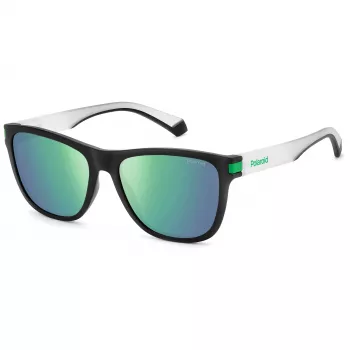 POLAROID PLD2138S3OL Unisex Ορθογώνια Γυαλιά Ηλίου - Σκελετός Havana, καφέ πολωμένοι φακοί