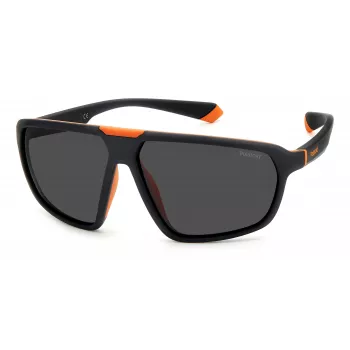 POLAROID PLD2142SRC2 Unisex Ορθογώνια Γυαλιά Ηλίου - Σκελετός Havana, καφέ πολωμένοι φακοί
