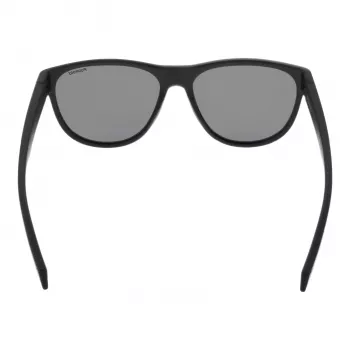 Polaroid PLD2156S56003 Unisex ορθογώνια γυαλιά ηλίου - μαύρος σκελετός, γκρι πολωμένοι φακοί TAC, προστασία UV400