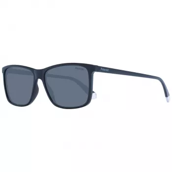 Polaroid PLD4137S58807 ανδρικό Havana ορθογώνια πολωμένα γυαλιά ηλίου