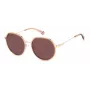 POLAROID PLD4160GSXDDB Unisex ορθογώνια γυαλιά ηλίου - πολωμένα UV400 γκρι φακός μαύρος σκελετός