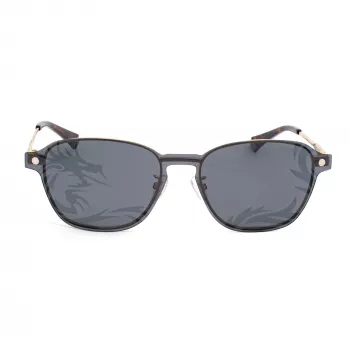 POLAROID PLD6119GCSJ5G unisex ορθογώνιο γυαλί ηλίου - σκελετός Havana, γκρι πολωμένοι φακοί, 53 mm