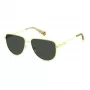 Polaroid PLD6196SX4ANF Αμφίφυλα γυαλιά ηλίου - μαύρος γωνιακός σκελετός με γκρι πολωμένους φακούς TAC 56/18/145 mm