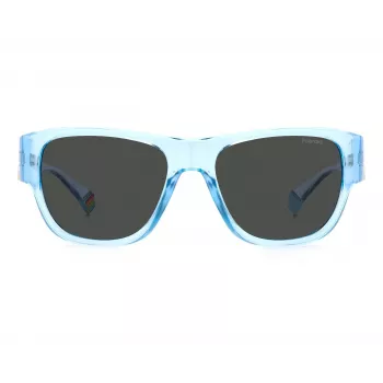 POLAROID PLD6197SMVU Unisex Ορθογώνια Ηλιακά Γυαλιά Πολωμένα UV400 55mm