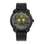 POLICE Ανδρικό Ρολόι PL15714JSB02 44mm Μαύρο Καντράν Δερμάτινο Λουράκι