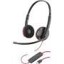 Poly Blackwire C3220 USB-C Single Headset - 3200 Series - On-Ear - Ενσύρματα - USB-C - Απομόνωση θορύβου (209749-22)