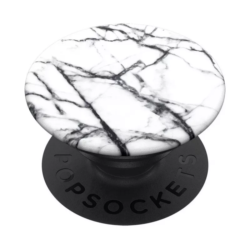 PopSockets Swappable PopGrip Βάση Κινητού, Dove White Marble
