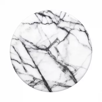 PopSockets Swappable PopGrip Βάση Κινητού, Dove White Marble
