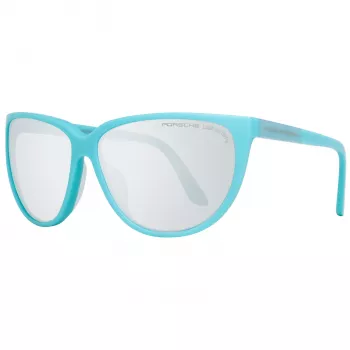 PORSCHE DESIGN Γυναικεία Γυαλιά Ηλίου P8588-61B Ορθογώνιος Μεταλλικός Σκελετός Ασημί/Palladium Γκρι Φακοί 61/13/135 mm