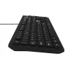 Port Connect Tough Office Πληκτρολόγιο USB - μαύρο