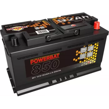 POWERBAT L5 12V 92Ah AGM Start-Stop Μπαταρία Αυτοκινήτου