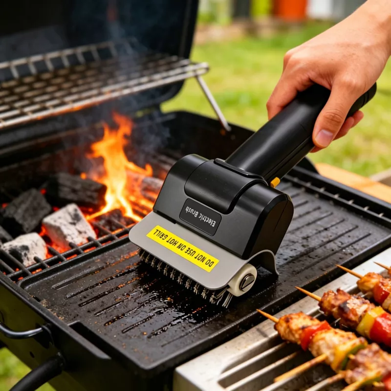 Powerlink by Extralink CleanGrill 360 Ηλεκτρική βούρτσα καθαρισμού ψησταριάς USB-C