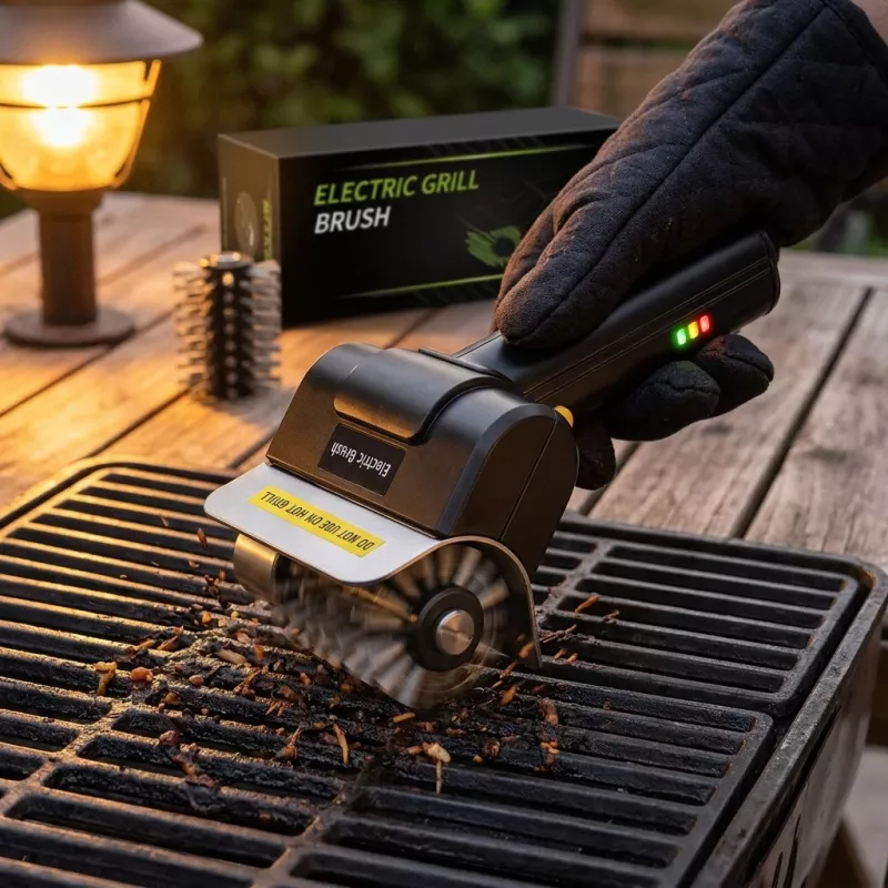 Powerlink by Extralink CleanGrill 360 Ηλεκτρική βούρτσα καθαρισμού ψησταριάς USB-C