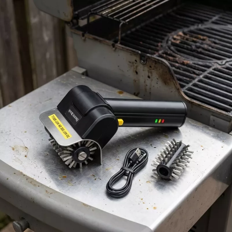 Powerlink by Extralink CleanGrill 360 Ηλεκτρική βούρτσα καθαρισμού ψησταριάς USB-C