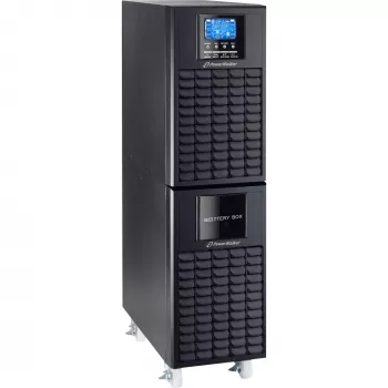 PowerWalker On-Line 10000VA USV CG - Tower διπλής μετατροπής UPS, 10kVA/10kW, εξωτερικές μπαταρίες, σταθερή καλωδίωση