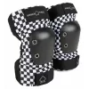 Pro-Tec επιγονατίδες Checker L - μαύρο/λευκό καρό μοτίβο, Large, υψηλής αποτελεσματικότητας προστασία για skateboarding, rollerblading, BMX, scooter