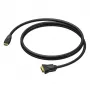 PROCAB CLV160/3 καλώδιο HDMI σε DVI-D Single Link 3m Μαύρο