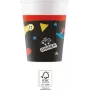 Procos Gaming Party χάρτινα ποτήρια 200 ml, συσκευασία 8 τεμ. (93771)