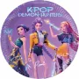 PROCOS K-Pop Demon Hunters χάρτινα πιάτα 23cm συσκευασία 8 τεμ. (98638)