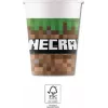 Procos Minecraft χάρτινα ποτήρια 250 ml, συσκευασία 8 τεμ. 95442