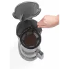 Progress EK6658PVDE Mellow καφετιέρα φίλτρου, γυάλινη κανάτα 1,5 L, 750 W, γκρι