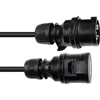 PSSO Καλώδιο επέκτασης CEE 16A 5x2,5mm² 25m Black Edition (3024563G)