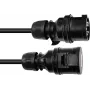 PSSO Καλώδιο επέκτασης CEE 16A 5x2,5mm² 25m Black Edition (3024563G)