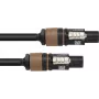 PSSO Καλώδιο ηχείου Speakon 4x2,5 mm² 1,5 m Μαύρο 30227929