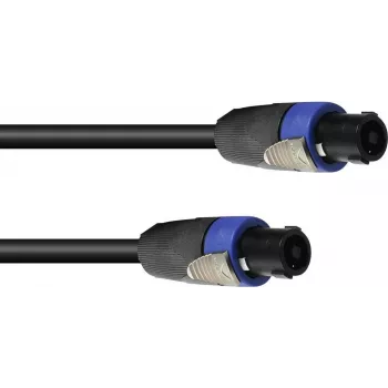 PSSO Καλώδιο Ηχείου Speakon 4x2,5 mm² 10m Μαύρο 30227931
