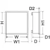 Pulsar AWO000/CA-4,5,6 κουτί συναγερμού
