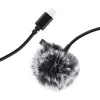 PULUZ Μικρόφωνο Jack Tie με κλιπ PU425 1,5m USB-C