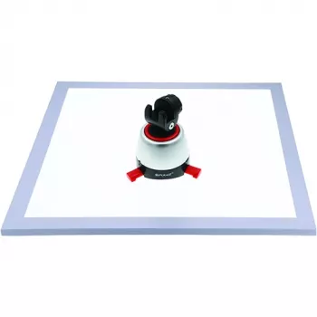 PULUZ LED φωτογραφικό πάνελ φωτισμού, χωρίς σκιές, 34,7 x 34,7 cm
