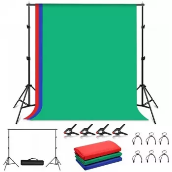PULUZ σετ φόντου φωτογραφίας και βάσης 2x2m, RGB