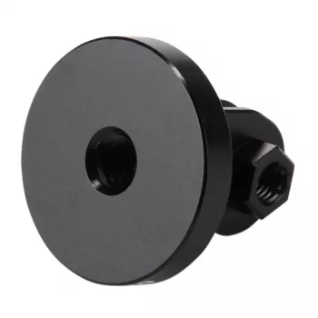 PULUZ PU145B Προσαρμογέας Βάσης Action Camera Κράμα Αλουμινίου CNC με Σπείρωμα Τριπόδου 1/4 inch, Μαύρο