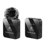 PULUZ PU3153B ασύρματο μικρόφωνο lavalier 1 TX + 1 RX, 2,4 GHz, USB-C, ομοιοκατευθυντικός πυκνωτής, μείωση θορύβου, Plug-and-Play για Android & PC